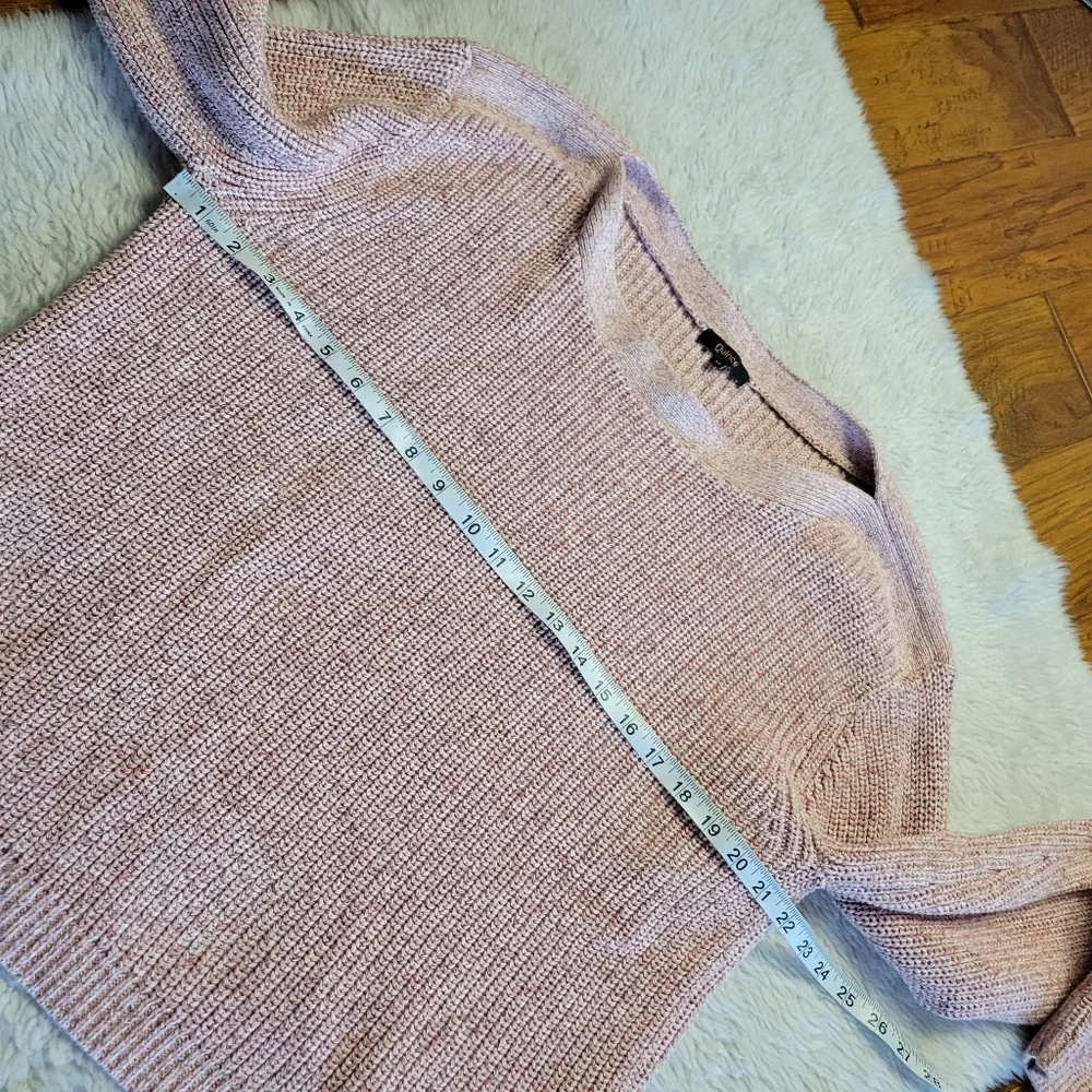 Quince Dusty Pink Rib Sweater - Picture 8 of 9